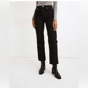 Madewell Slim Wide-Leg Jeans in Lunar Wash